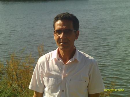 Moi sur la rive de Dayet Roumi